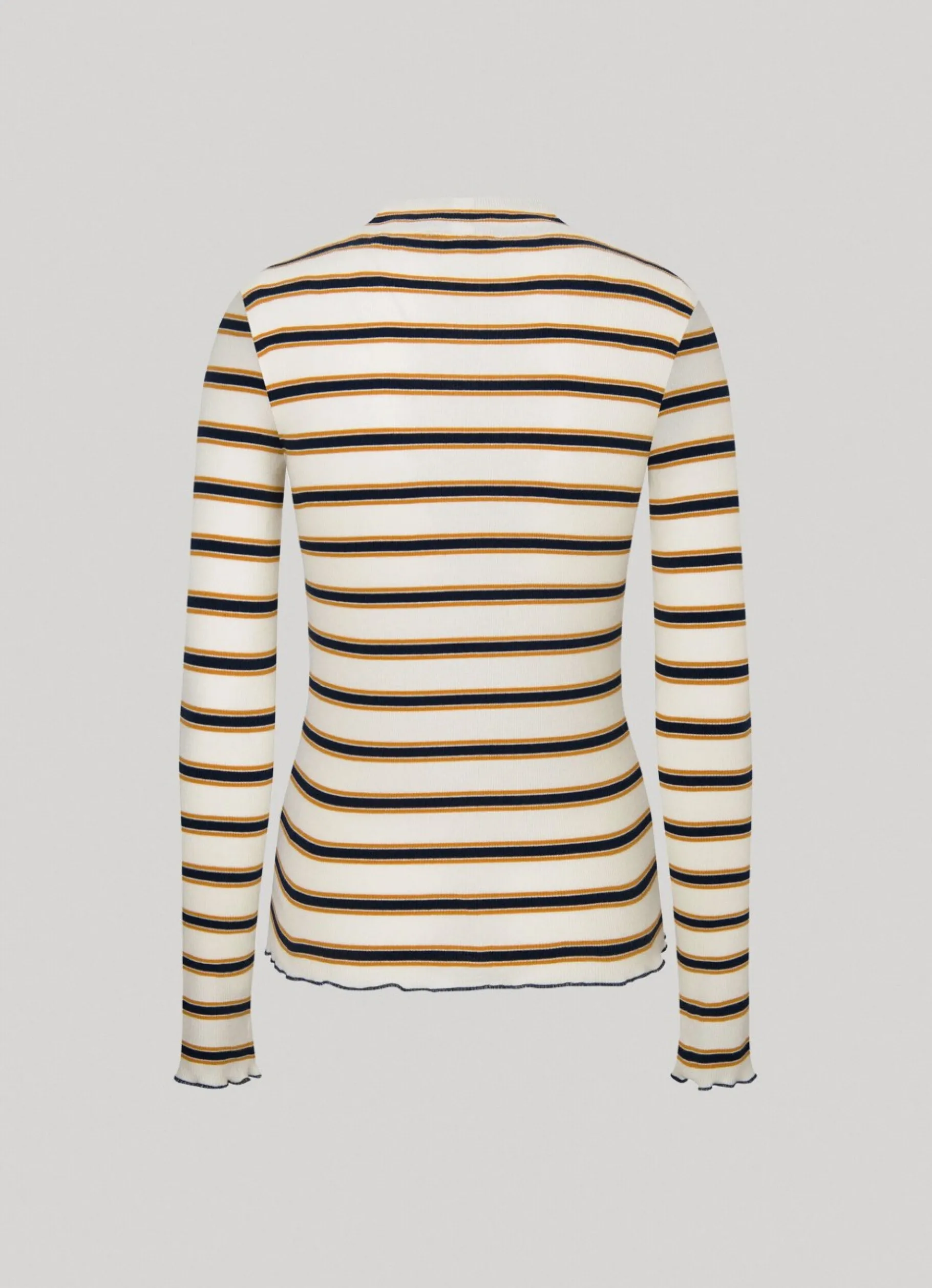 Women Pepe Jeans Striped Long Sleeve T-Shirt