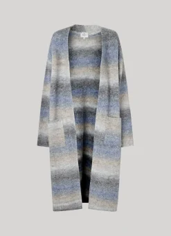 Women Pepe Jeans Striped Melange Cardigan