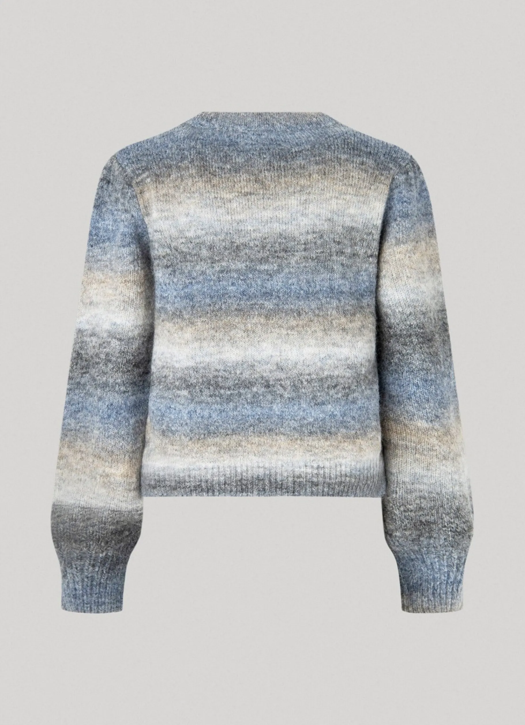 Women Pepe Jeans Striped Melange Knit