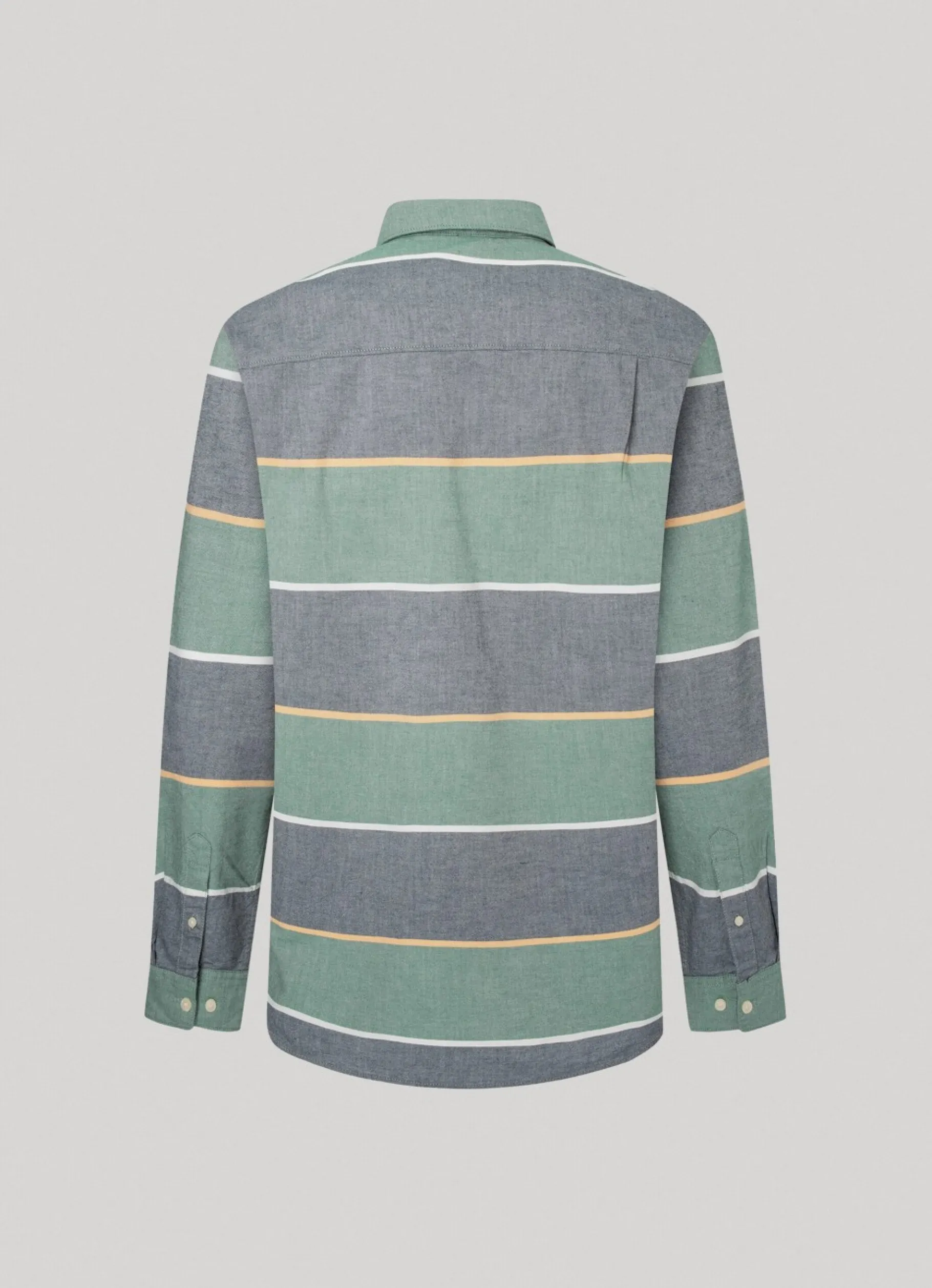 Men Pepe Jeans Striped Oxford Shirt