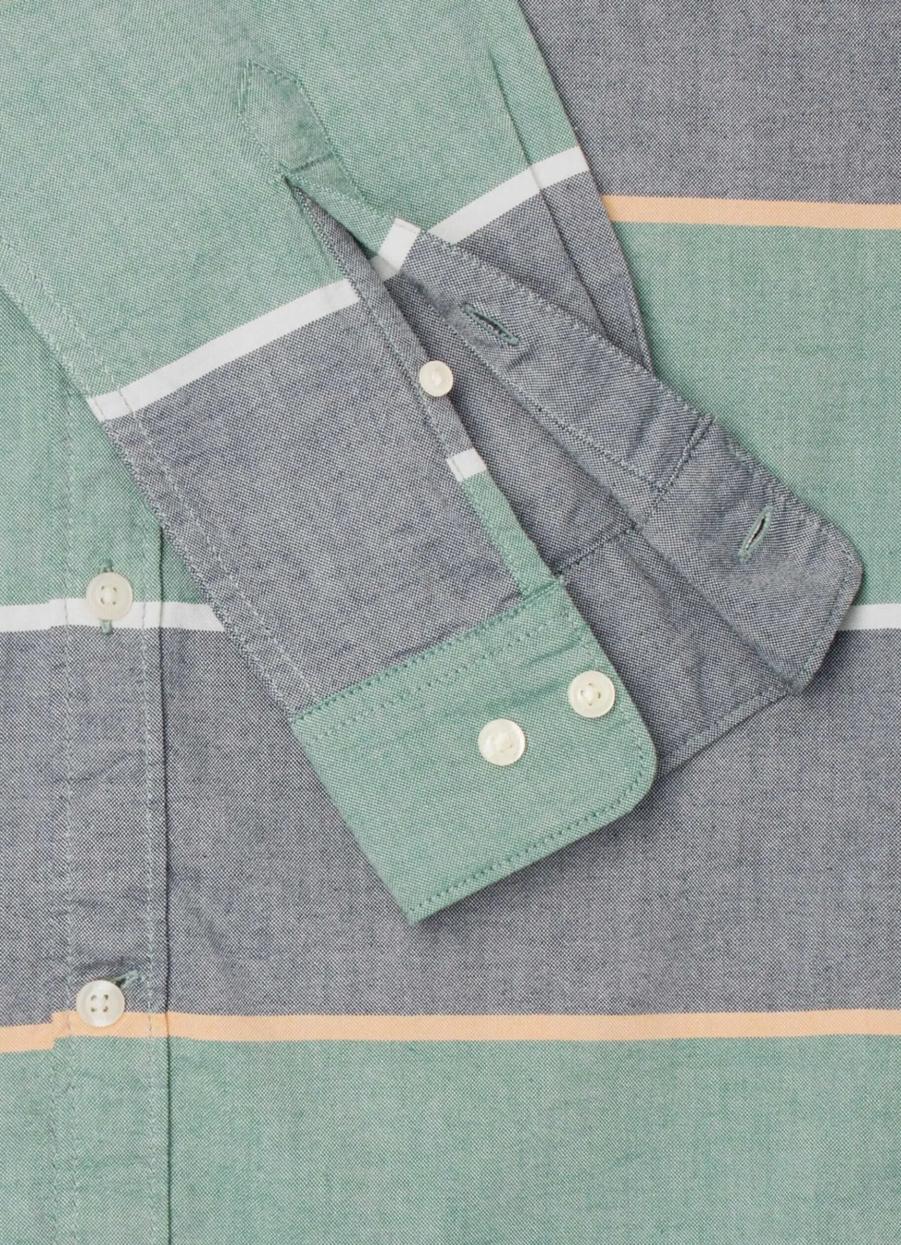 Men Pepe Jeans Striped Oxford Shirt