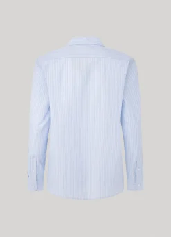 Women Pepe Jeans Striped Poplin Shirt