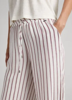 Women Pepe Jeans Striped Pyjama Trousers