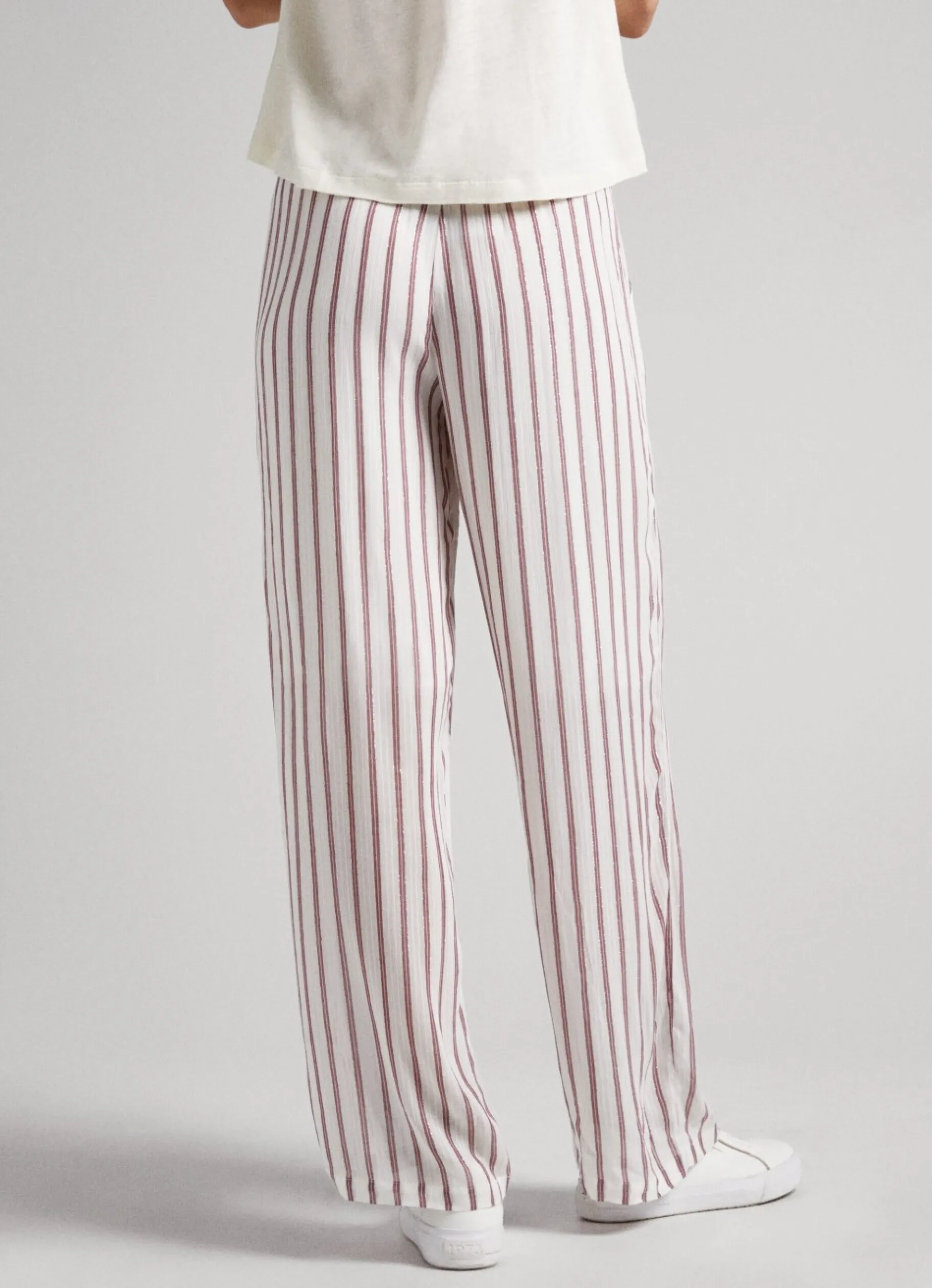Women Pepe Jeans Striped Pyjama Trousers