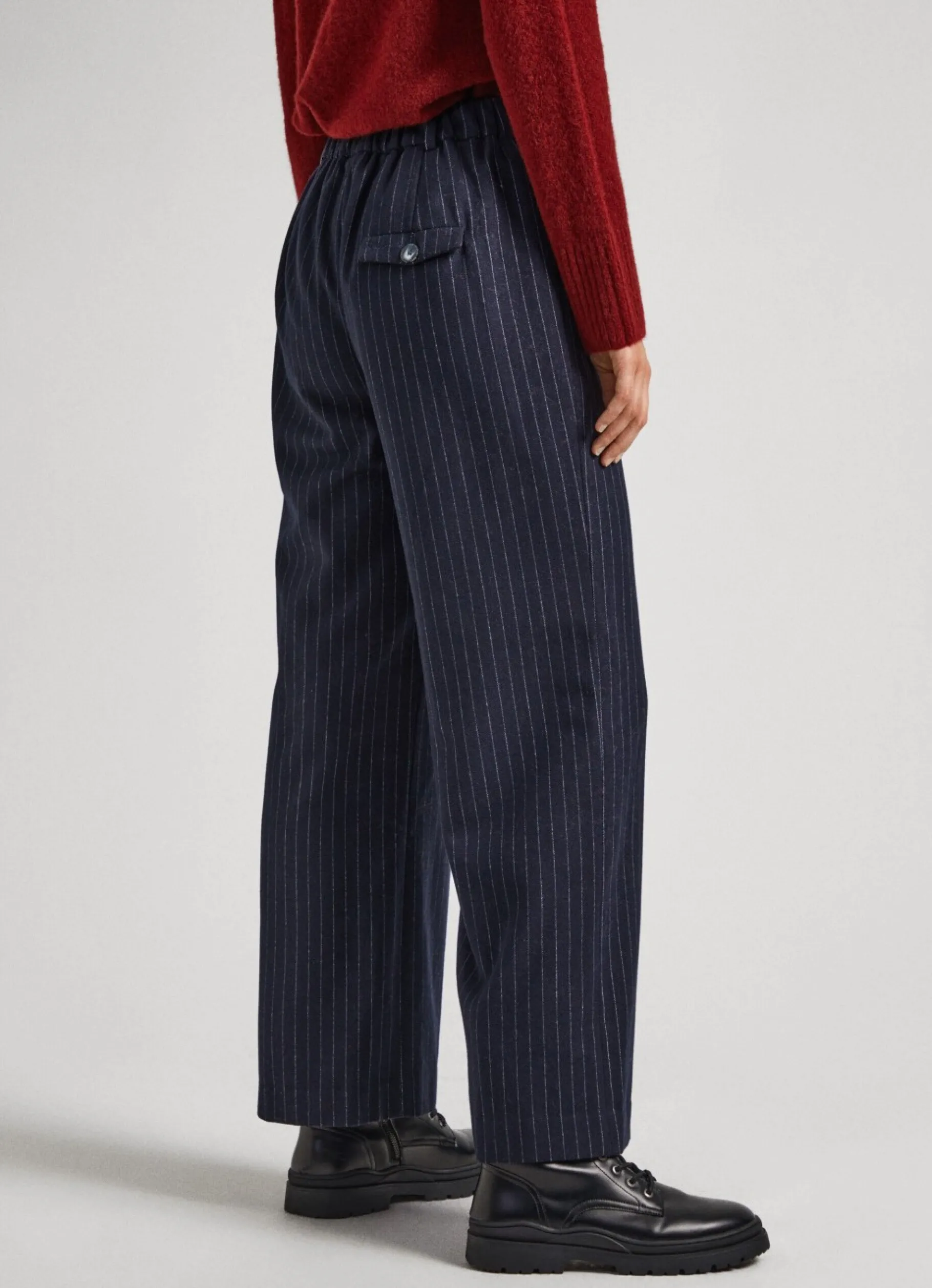 Women Pepe Jeans Striped Trousers