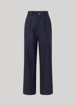 Women Pepe Jeans Striped Trousers