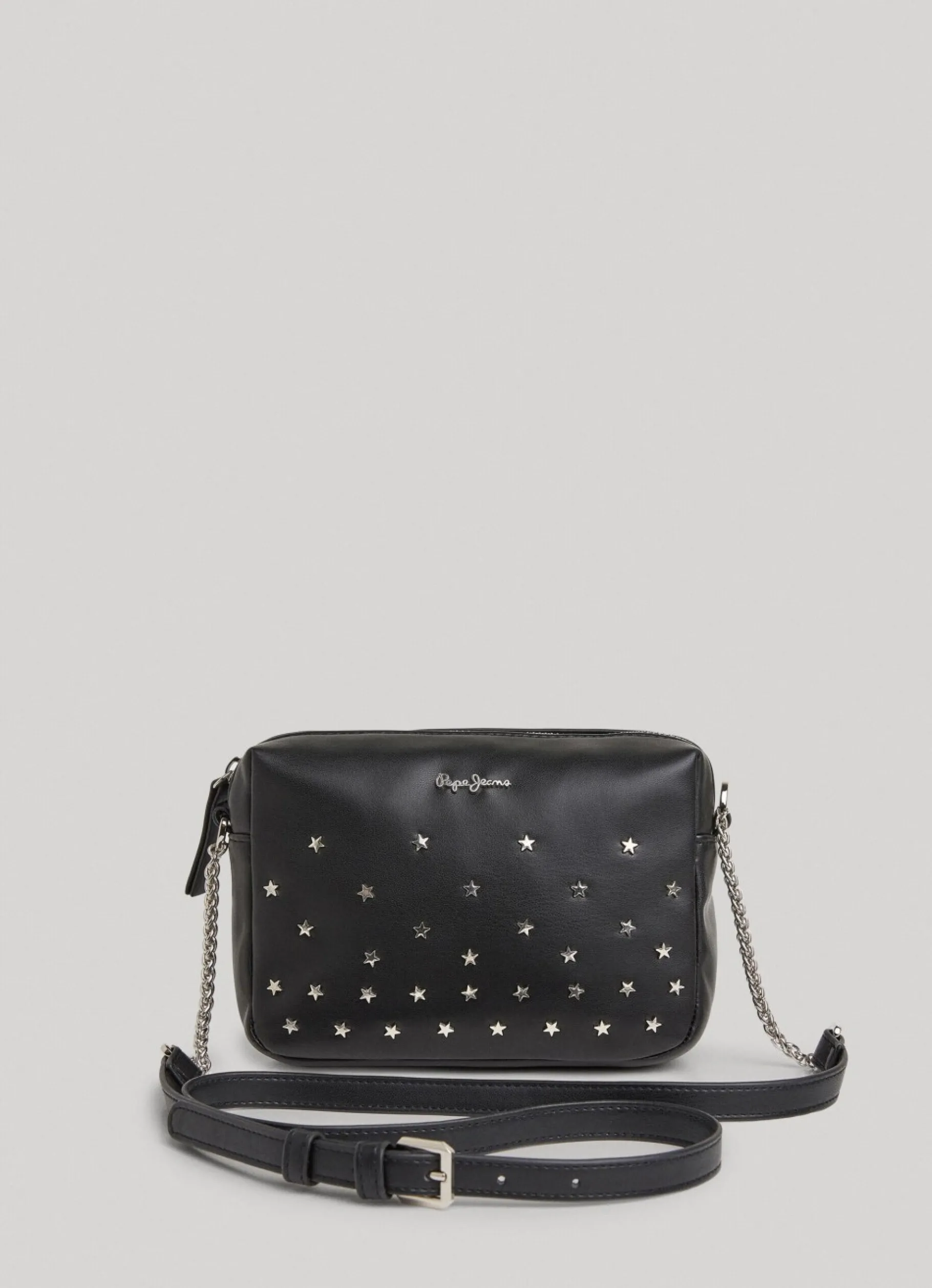 Women Pepe Jeans Studded Camera Bag