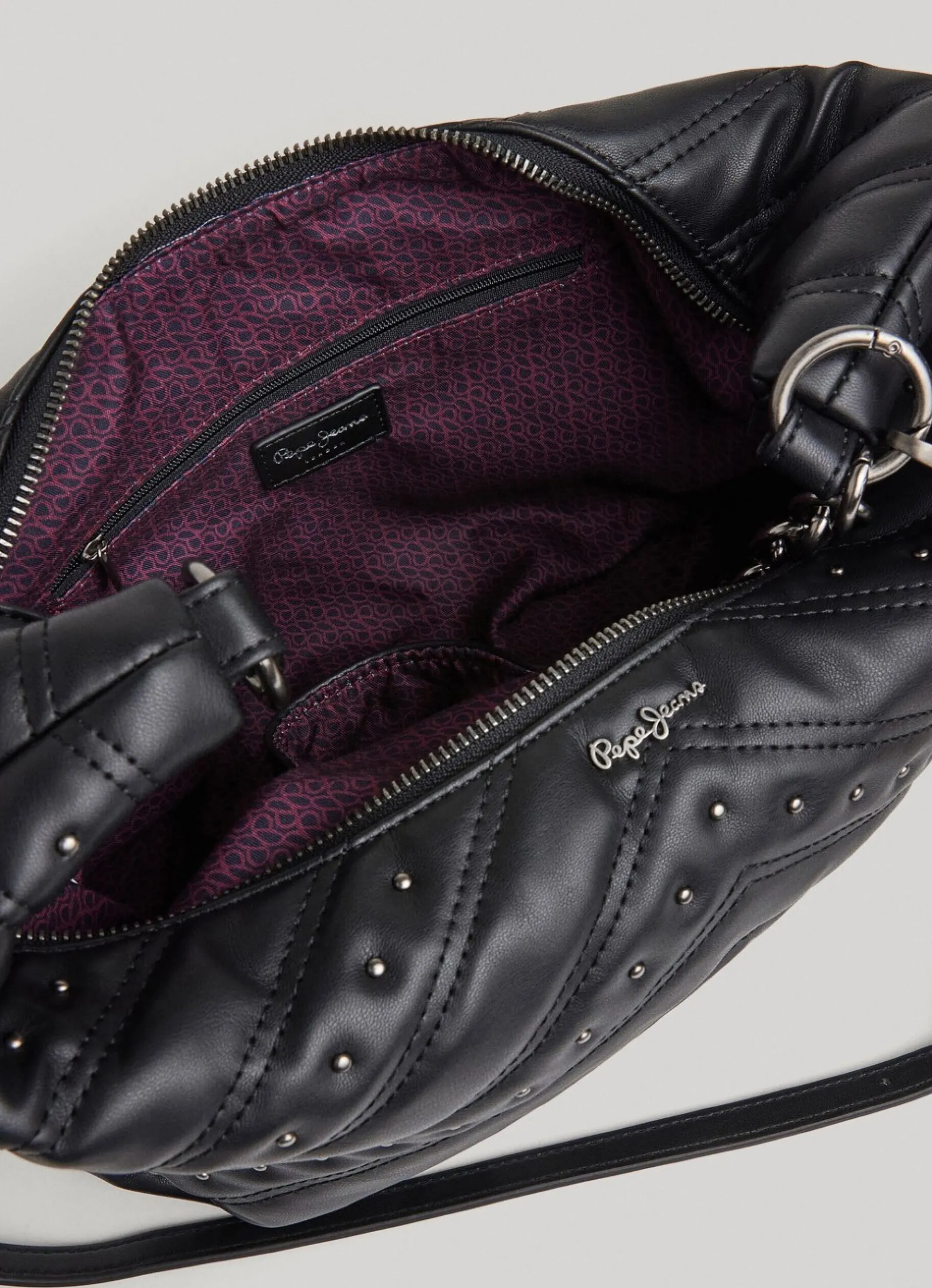 Women Pepe Jeans Studded Handbag