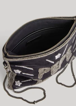 Women Pepe Jeans Studded Logo Pochette