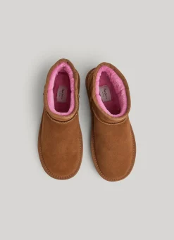Women Pepe Jeans Suede Ankle Boots