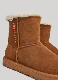 Women Pepe Jeans Suede Booties
