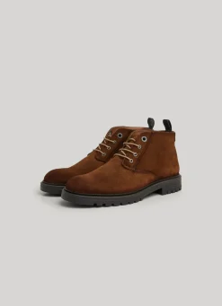 Men Pepe Jeans Suede Desert Boots