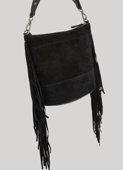Women Pepe Jeans Suede Handbag