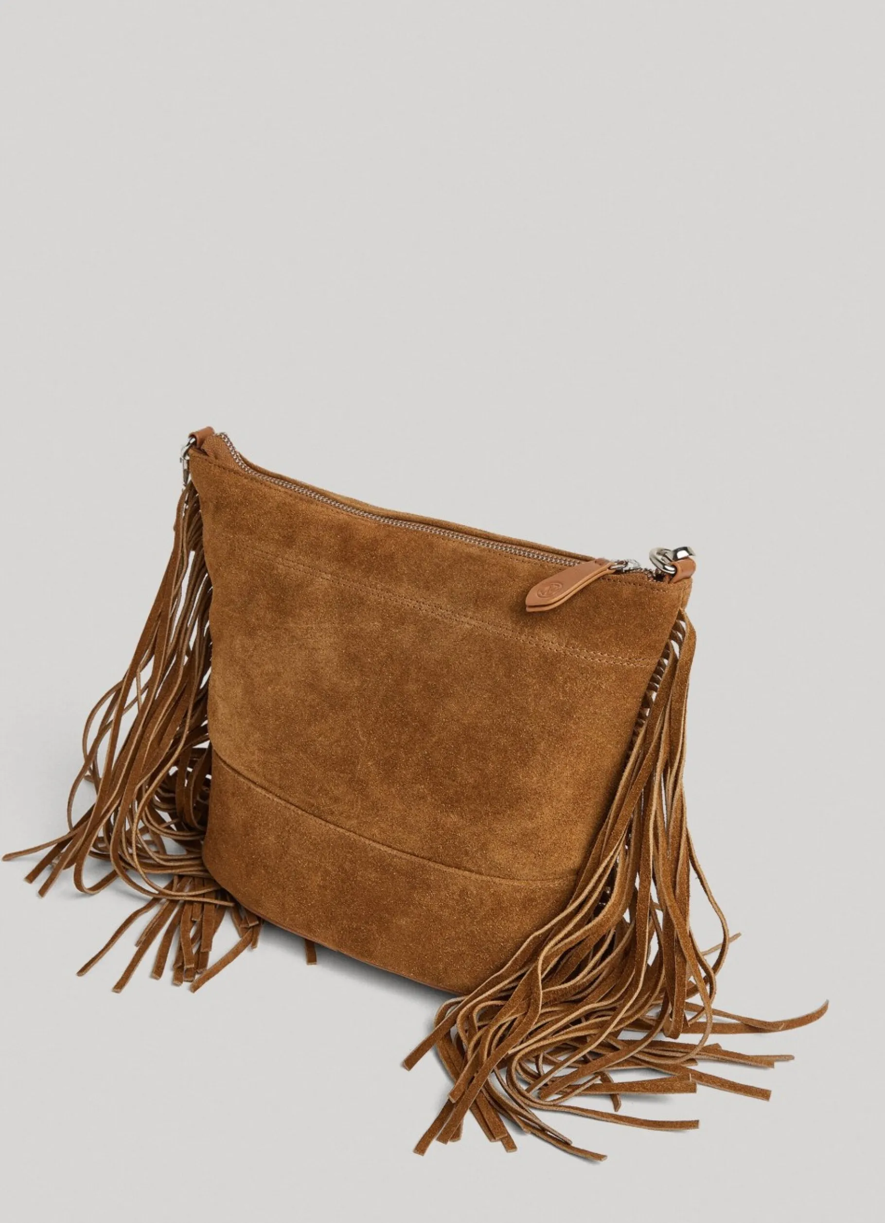 Women Pepe Jeans Suede Handbag