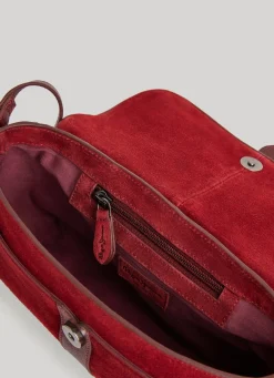 Women Pepe Jeans Suede Shoulder Bag