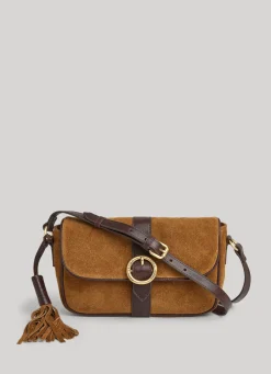 Women Pepe Jeans Suede Shoulder Bag