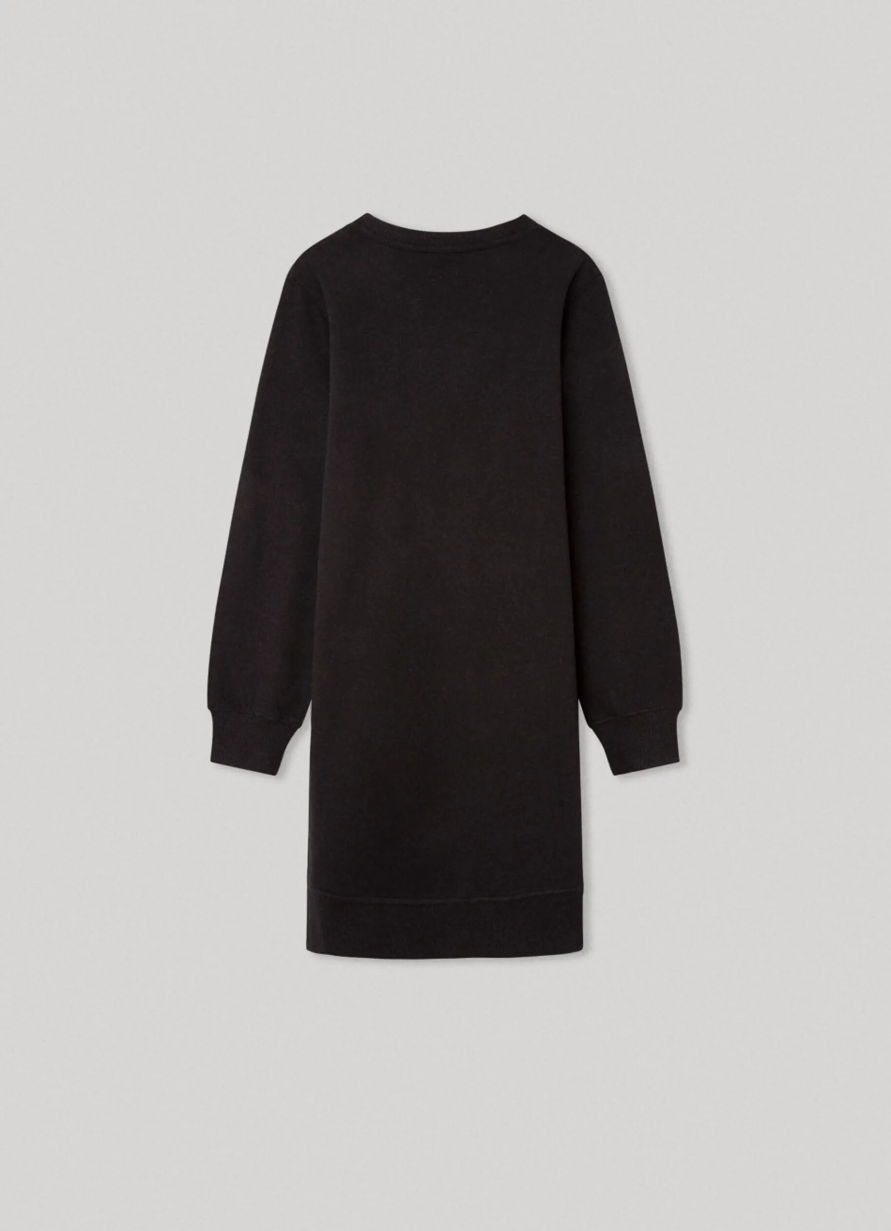 Girl Pepe Jeans Sweatshirt Dress W/ Printed Logo