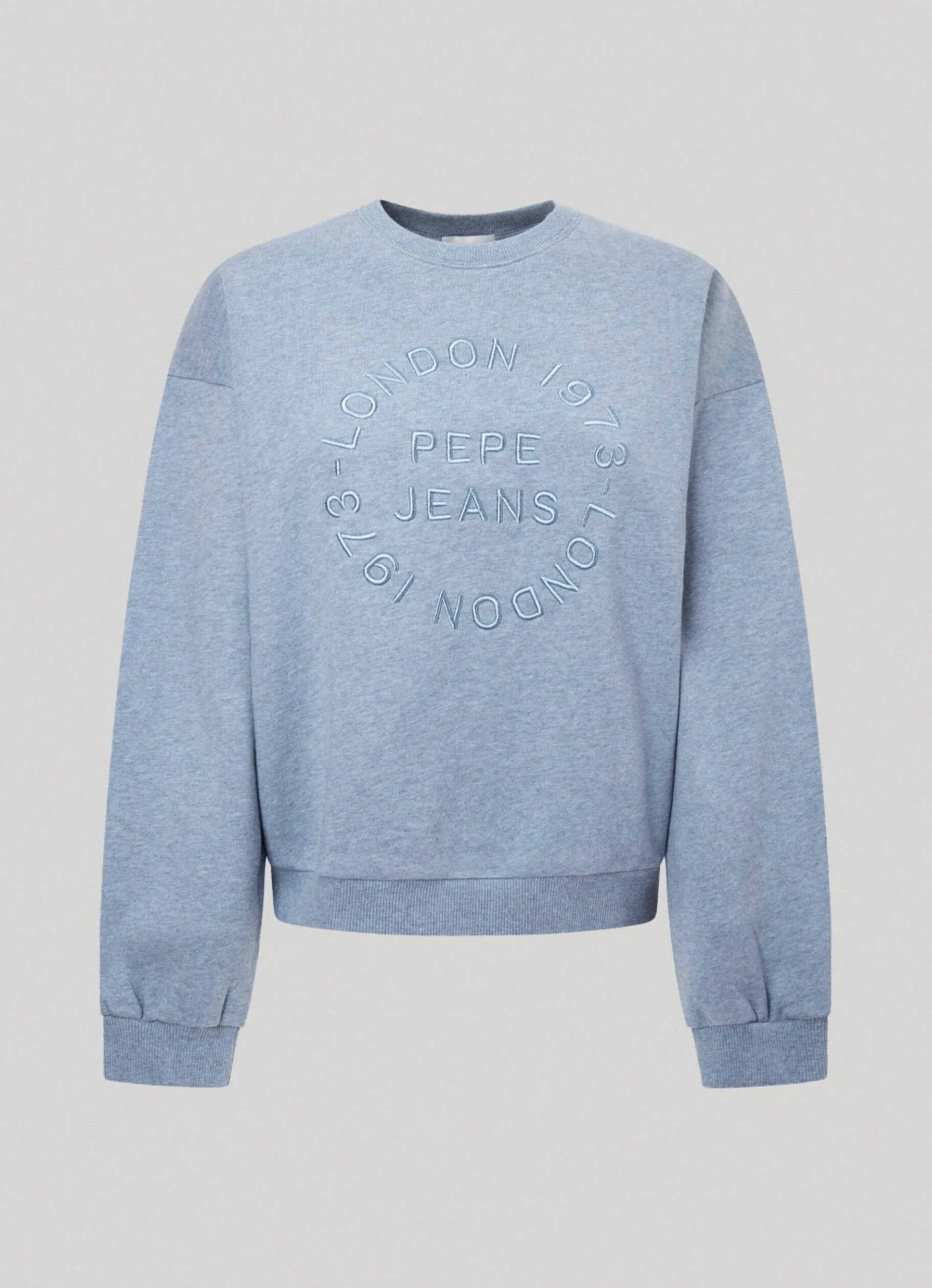 Women Pepe Jeans Sweatshirt W/ Embroidered Logo