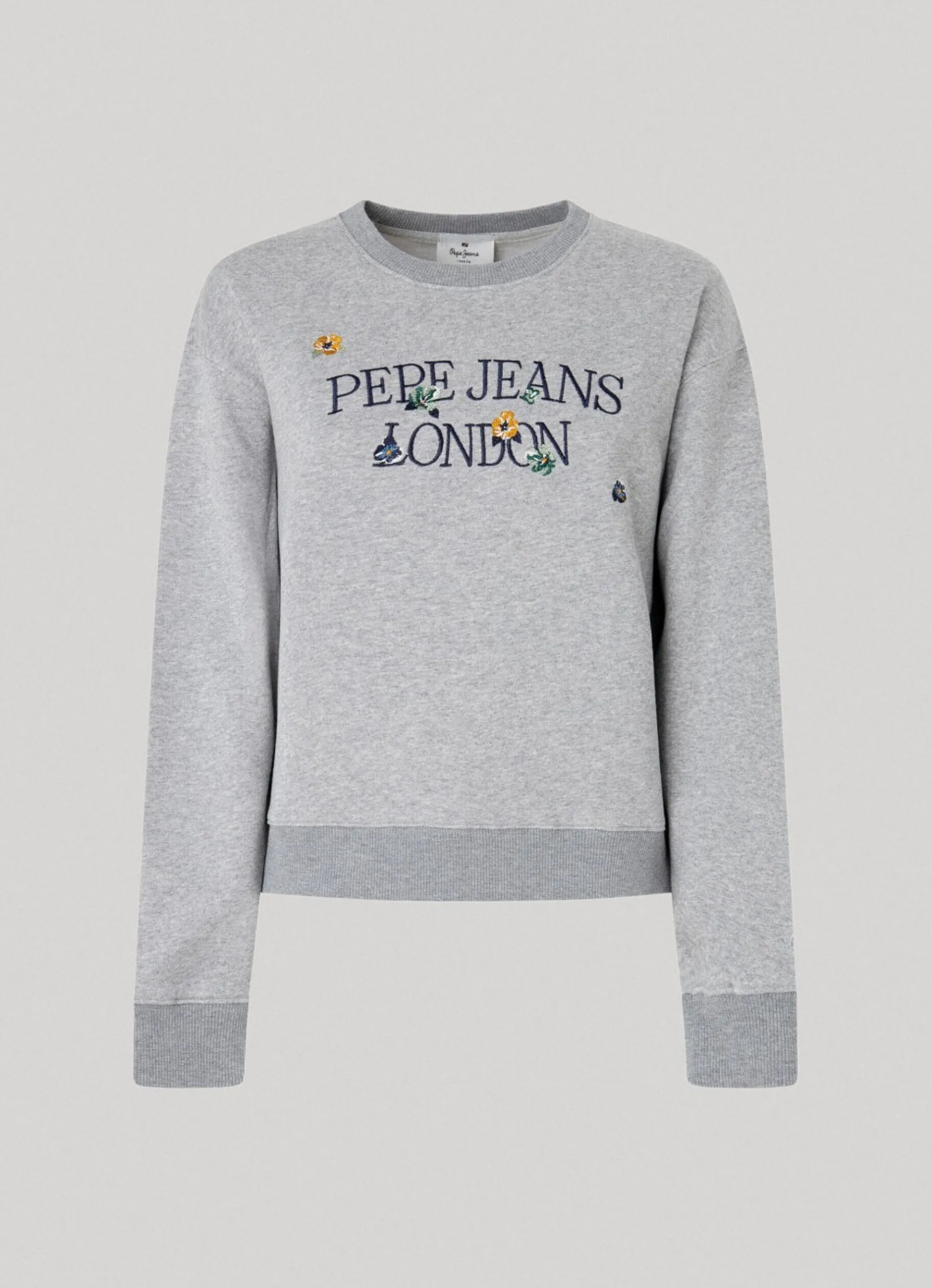 Women Pepe Jeans Sweatshirt W/ Embroidered Logo