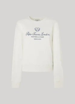 Women Pepe Jeans Sweatshirt W/ Printed Logo