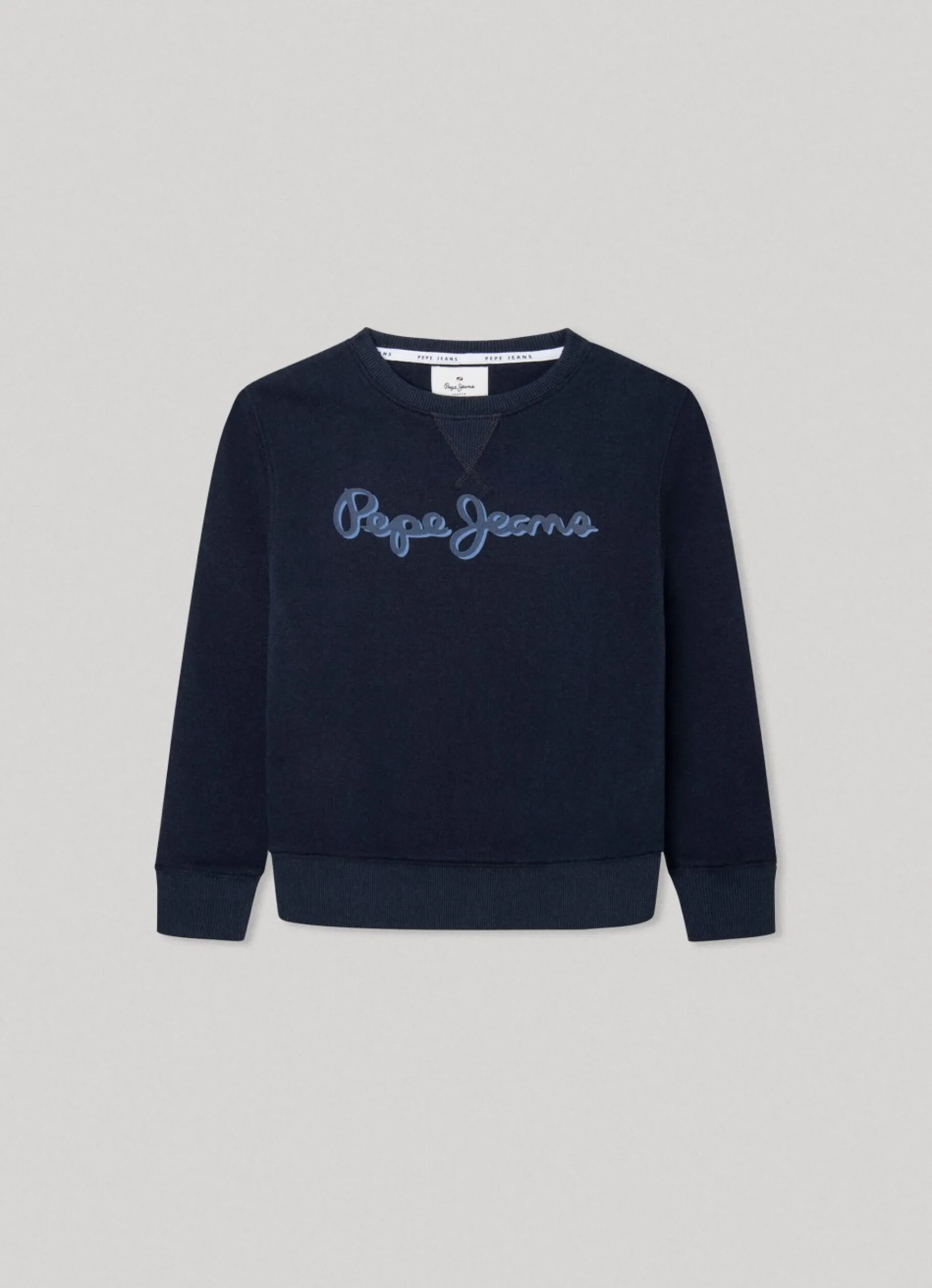 Boy Pepe Jeans Sweatshirt With 3D-Effect Logo