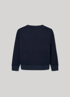 Boy Pepe Jeans Sweatshirt With 3D-Effect Logo