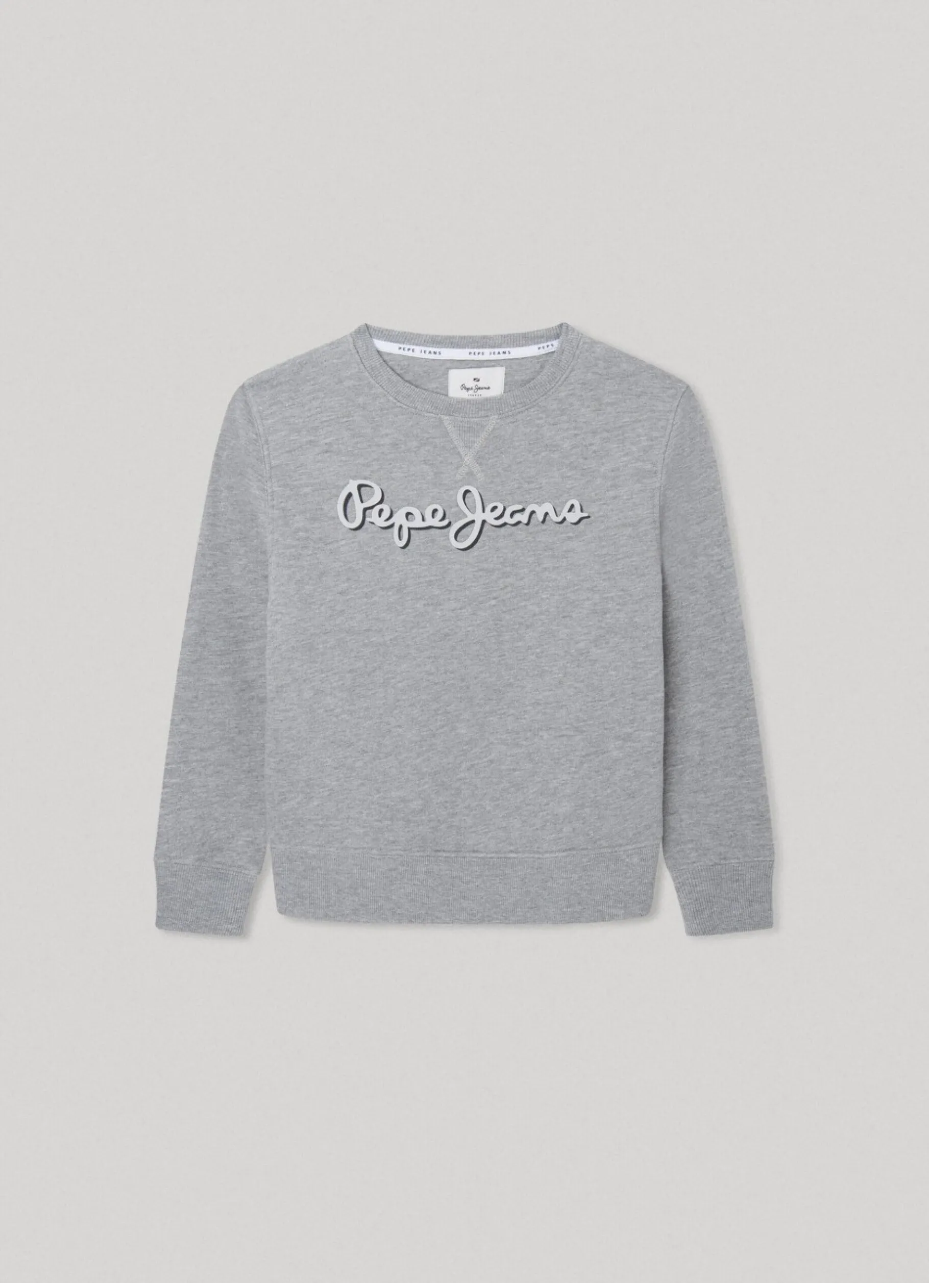 Boy Pepe Jeans Sweatshirt With 3D-Effect Logo