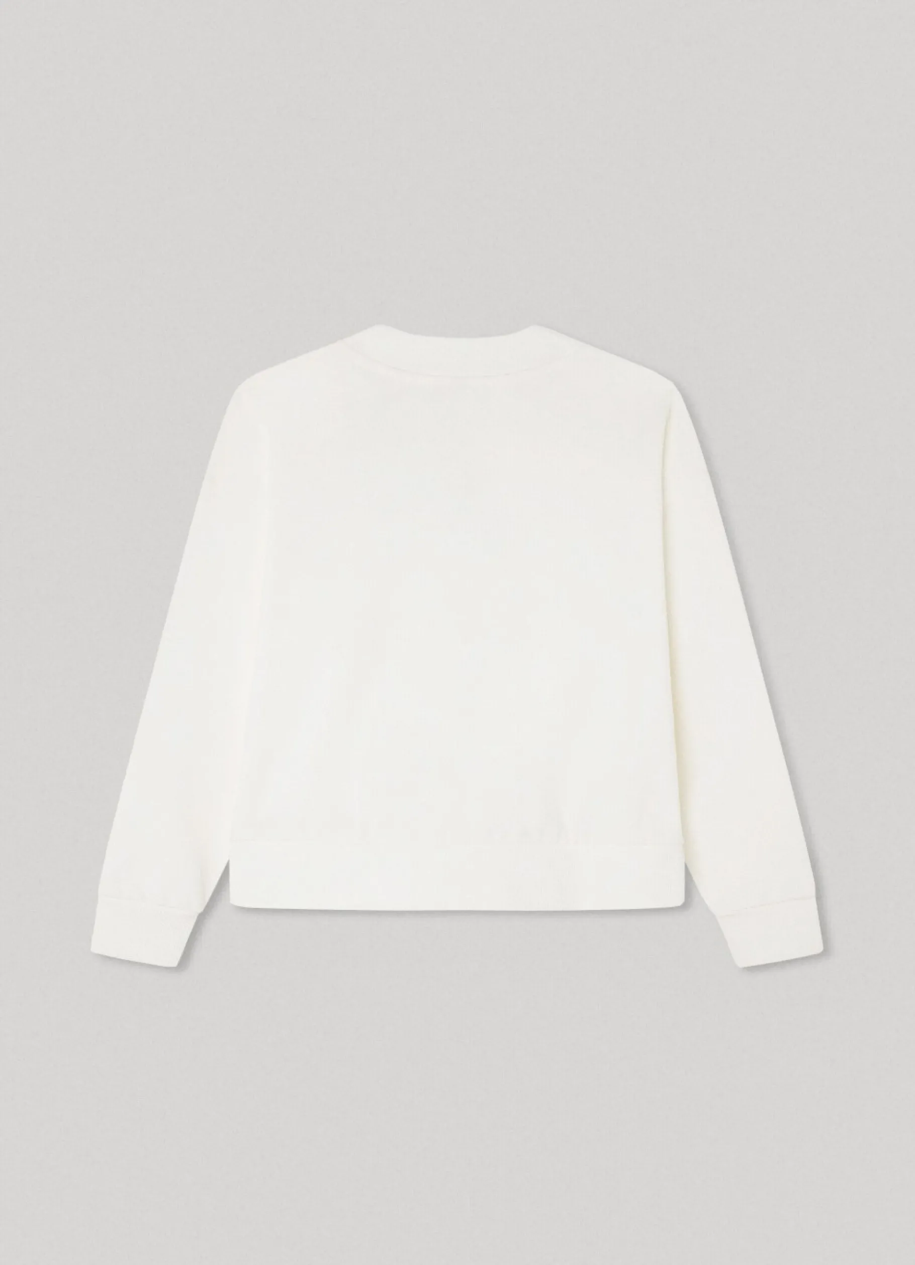 Girl Pepe Jeans Sweatshirt With Embroidered Logo