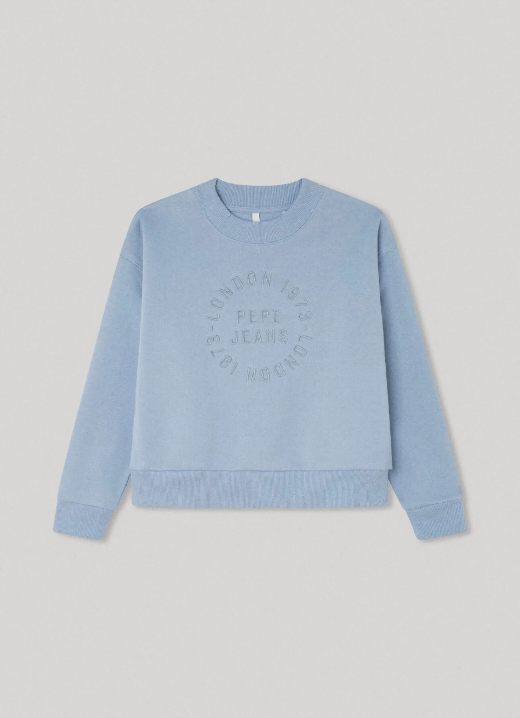 Girl Pepe Jeans Sweatshirt With Embroidered Logo