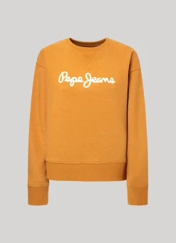 Women Pepe Jeans Sweatshirt With Printed Logo