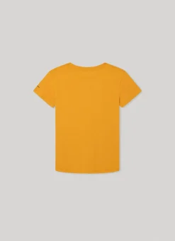 Boy Pepe Jeans Telephone Box Print T-Shirt