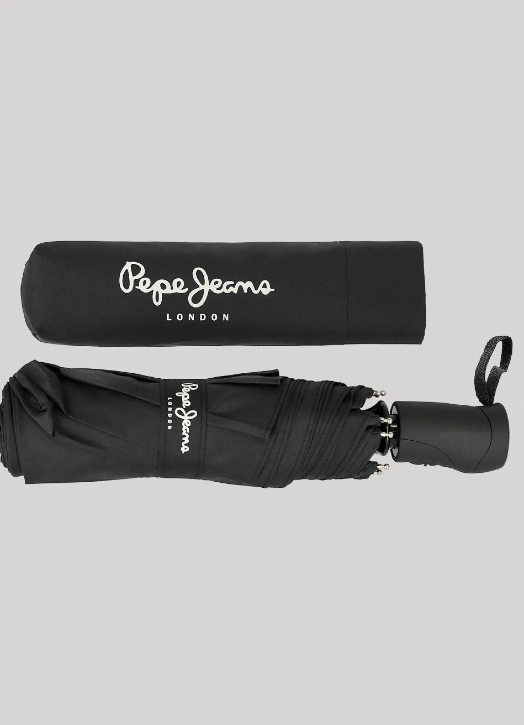 Men Pepe Jeans Teo Folding Automatic Umbrella