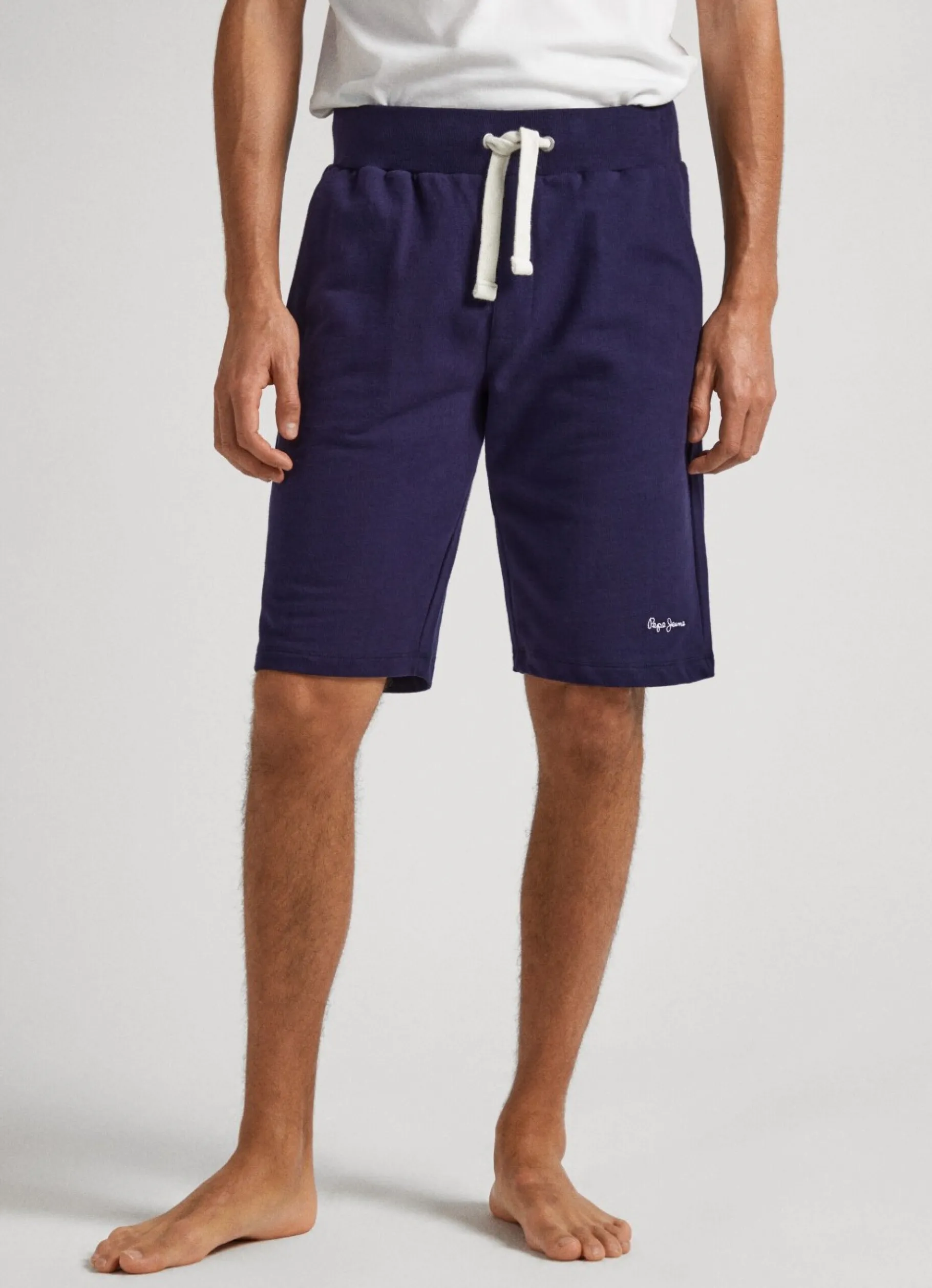 Men Pepe Jeans Terry Shorts With Logo
