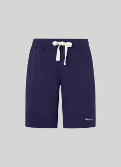Men Pepe Jeans Terry Shorts With Logo