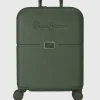 Men Pepe Jeans Trolley Suitcase 55Cm Abs