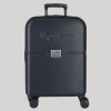 Men Pepe Jeans Trolley Suitcase 55Cm Abs