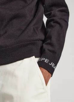 Men Pepe Jeans Turtle Neck Cotton Knit