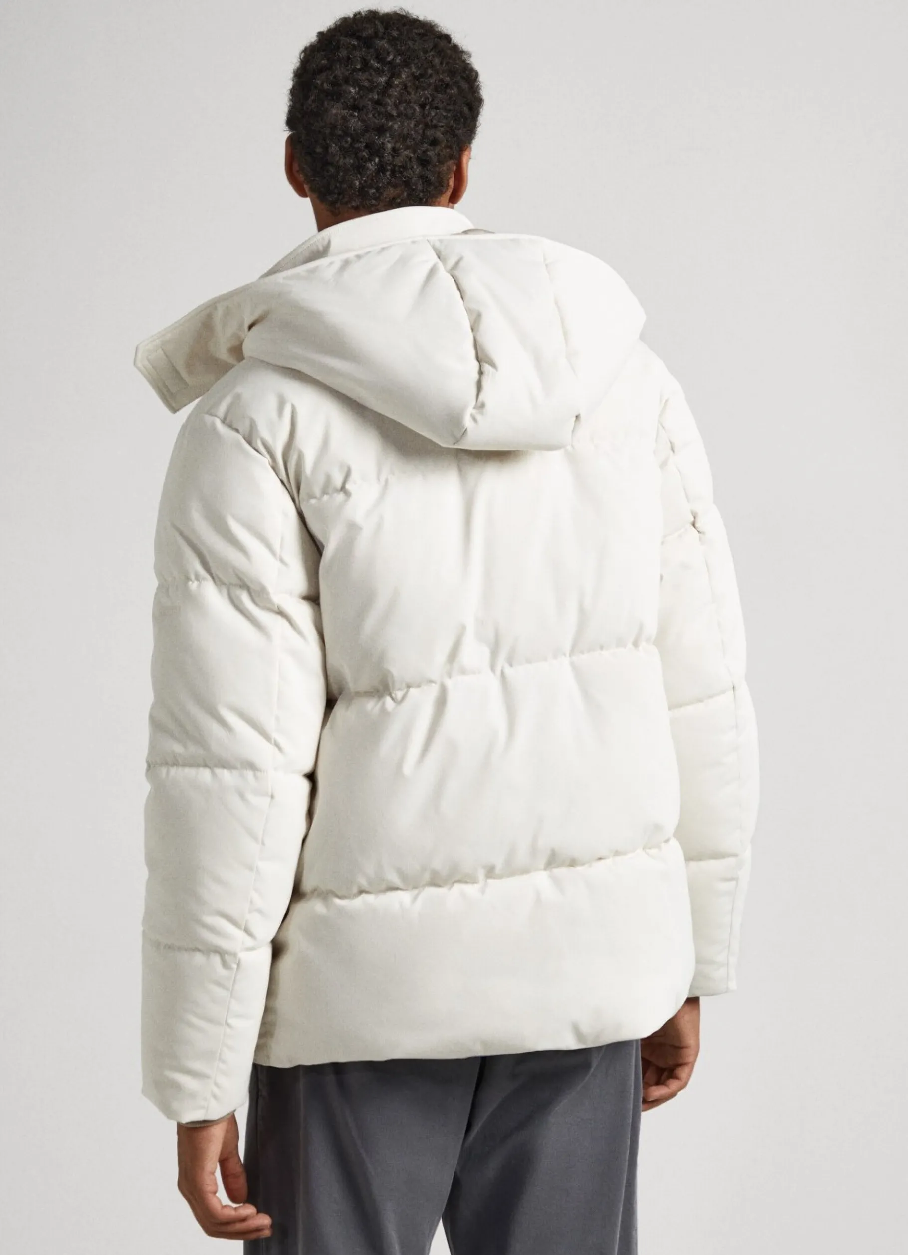 Men Pepe Jeans Twill Padded Down Jacket