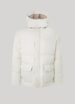 Men Pepe Jeans Twill Padded Down Jacket