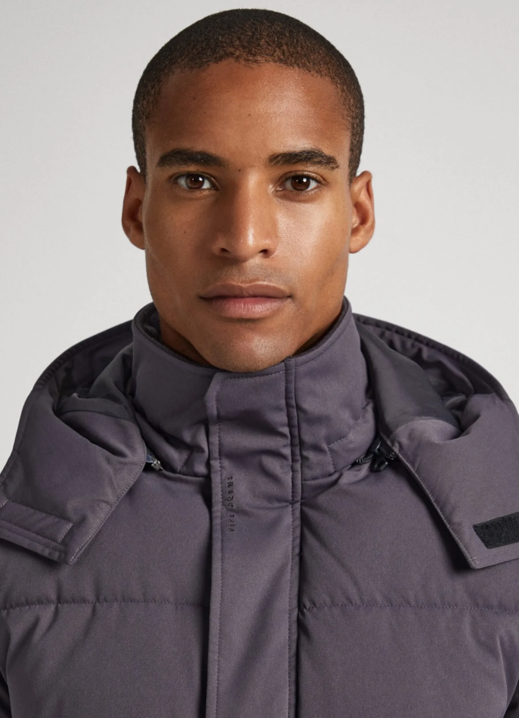 Men Pepe Jeans Twill Padded Down Jacket