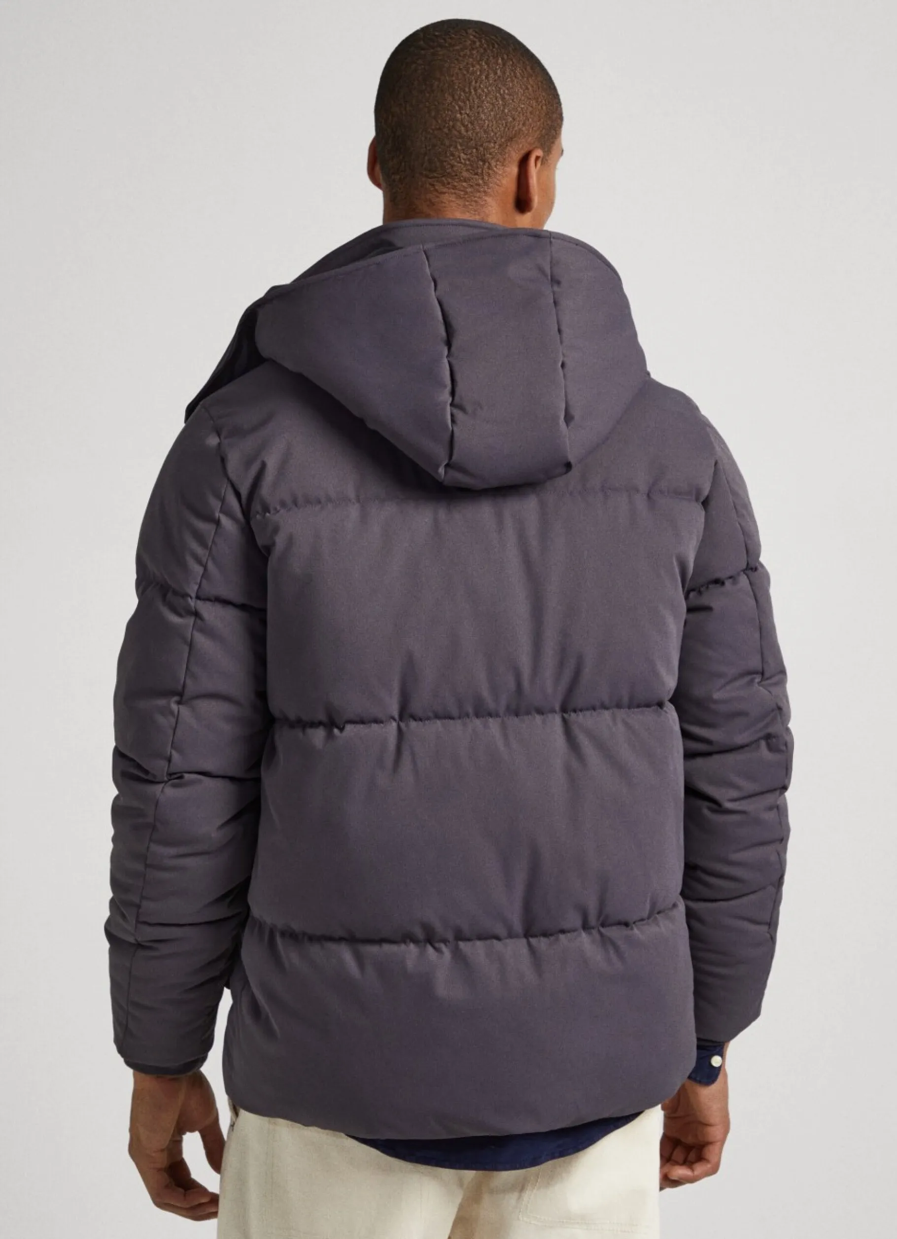 Men Pepe Jeans Twill Padded Down Jacket
