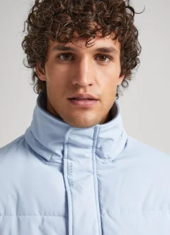 Men Pepe Jeans Twill Padded Down Jacket