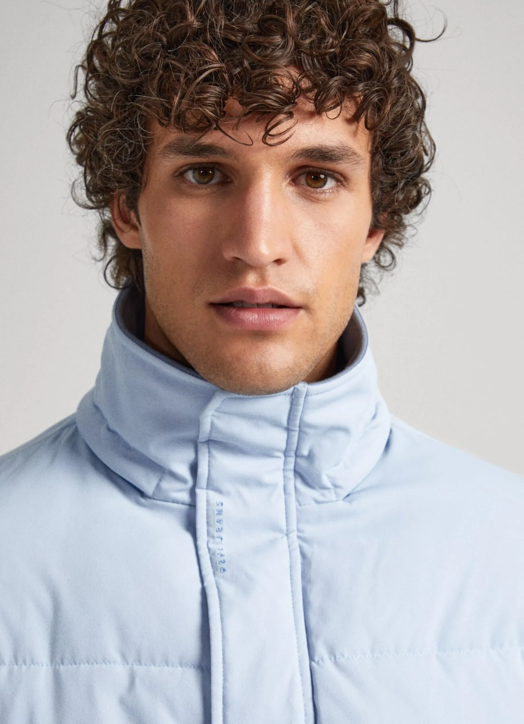 Men Pepe Jeans Twill Padded Down Jacket