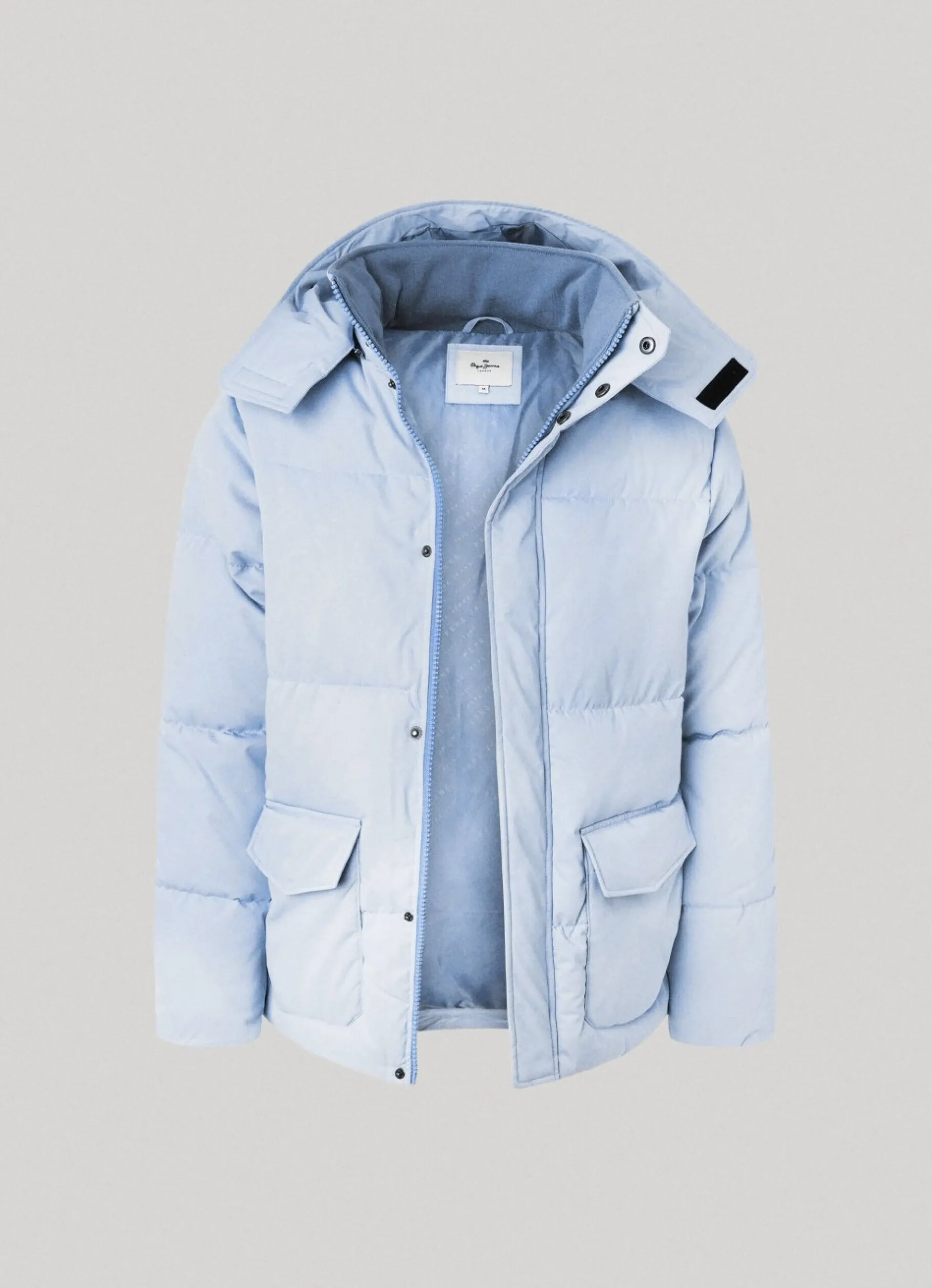 Men Pepe Jeans Twill Padded Down Jacket