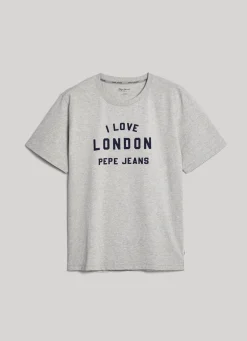 Men Pepe Jeans Unisex I Love London Printed T-Shirt