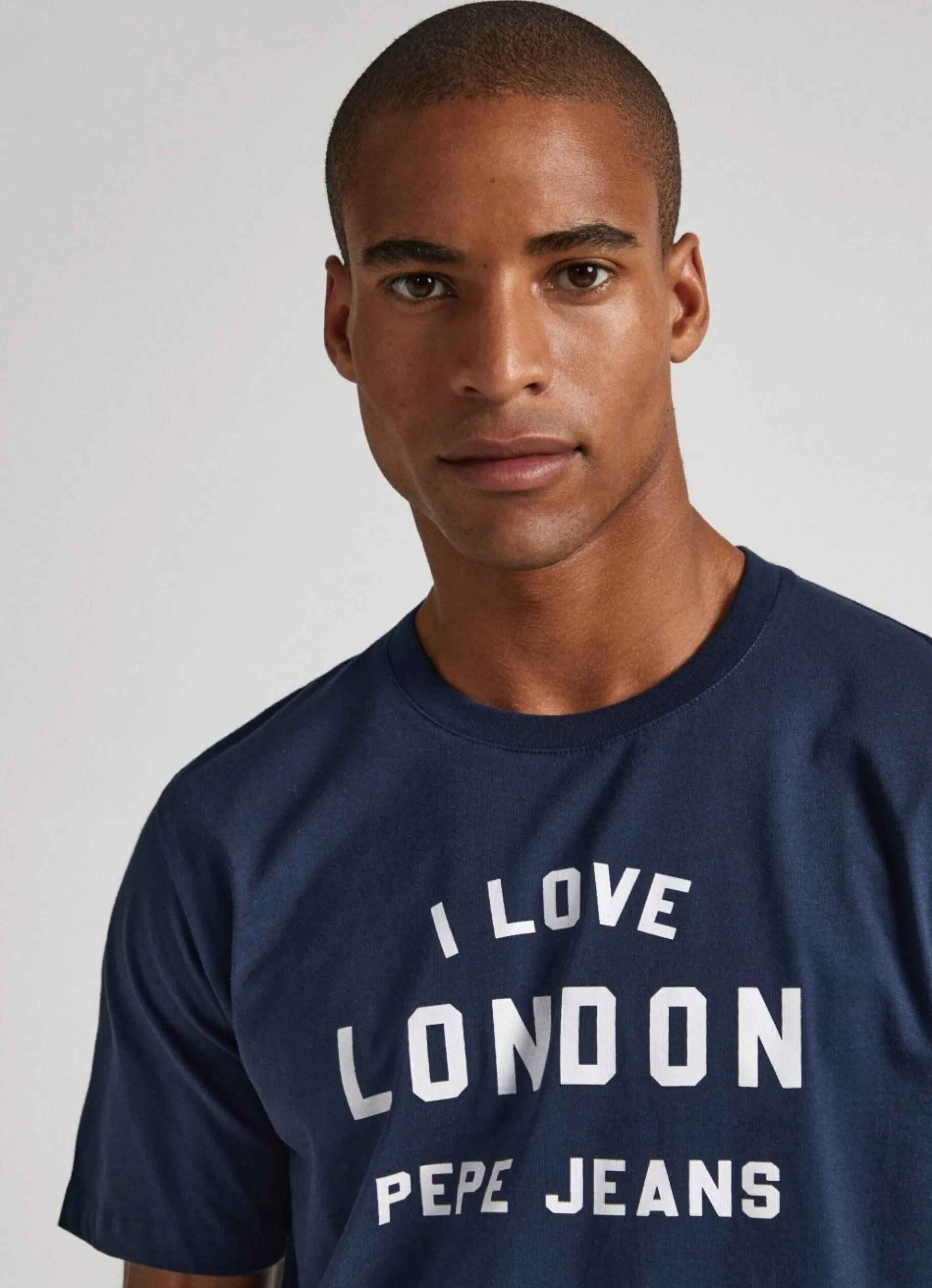 Women Pepe Jeans Unisex I Love London Printed T-Shirt