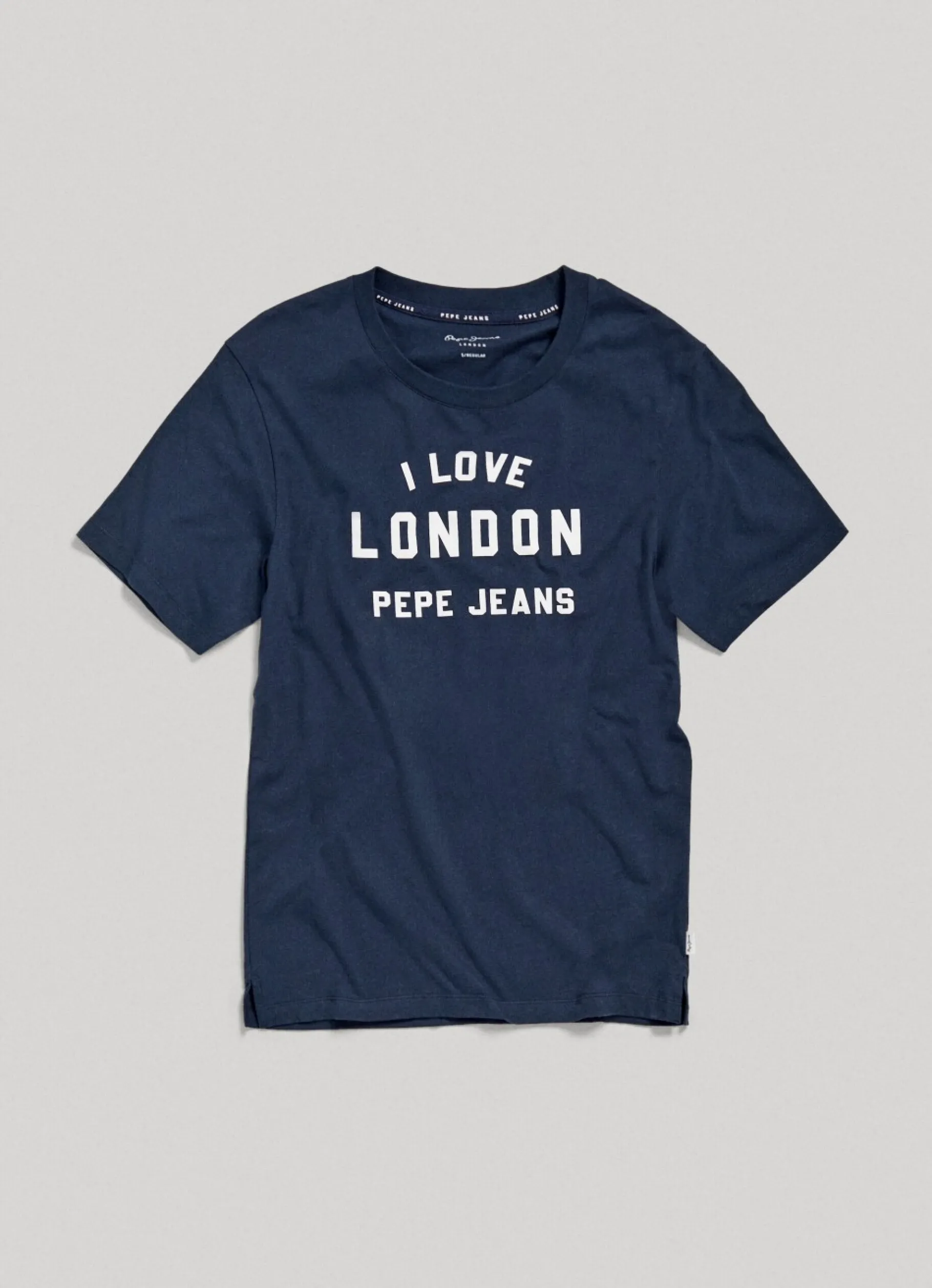 Women Pepe Jeans Unisex I Love London Printed T-Shirt