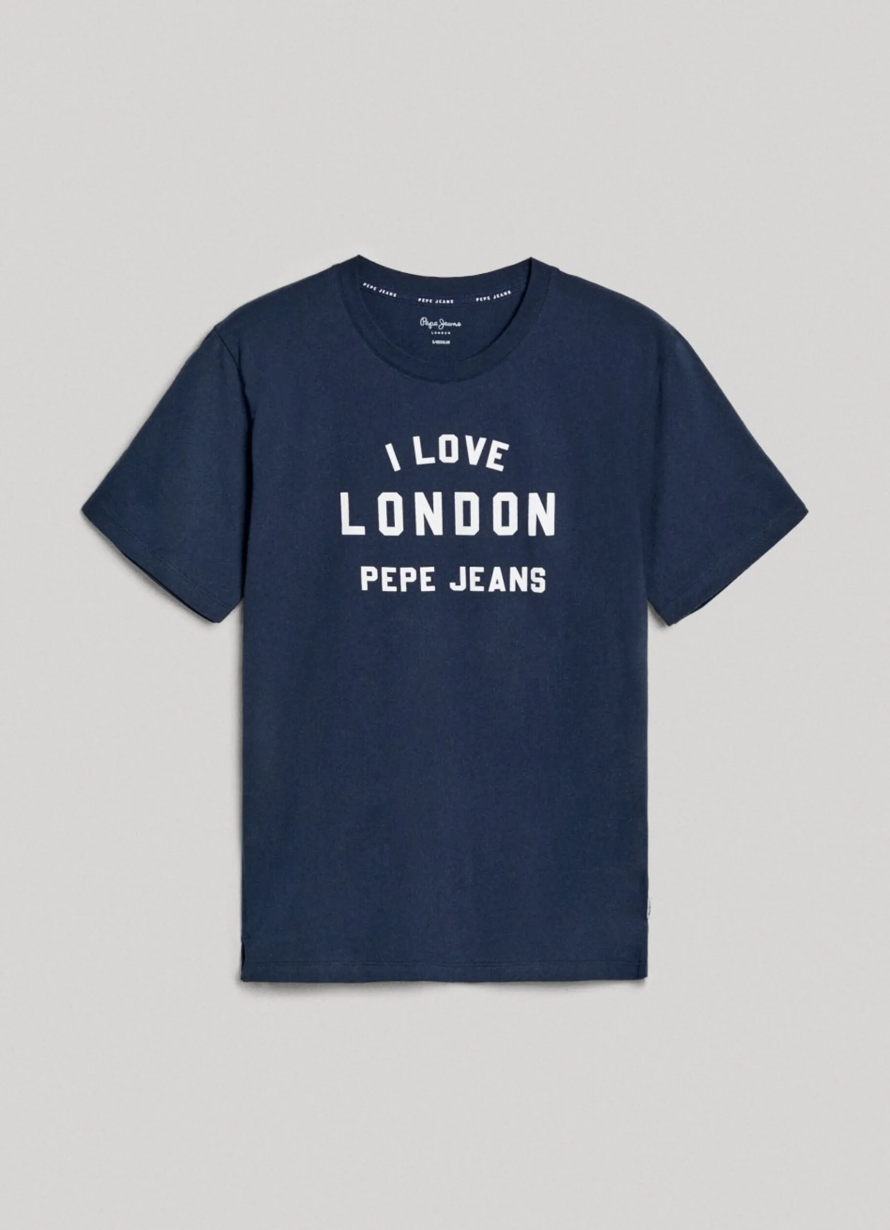 Women Pepe Jeans Unisex I Love London Printed T-Shirt