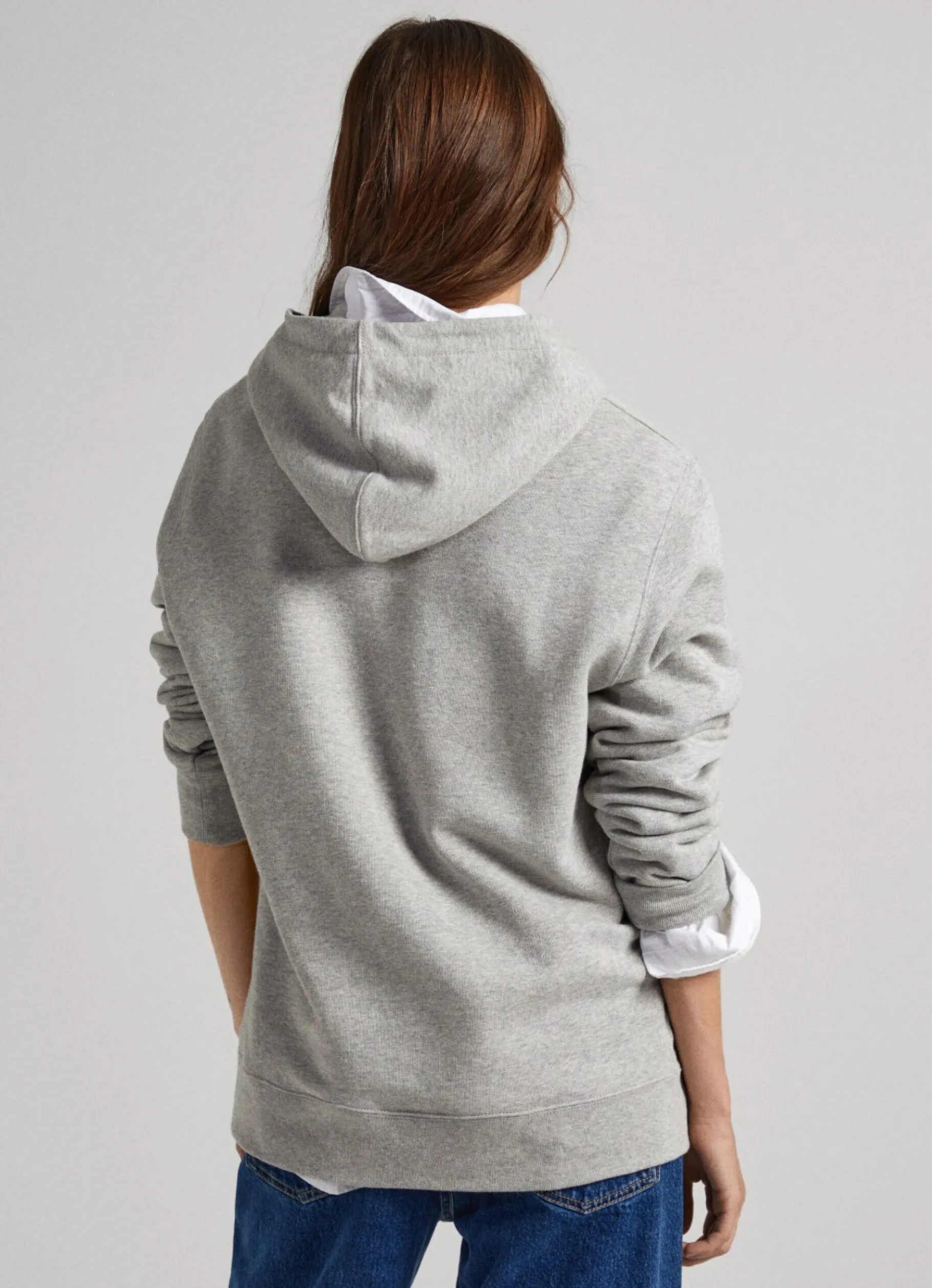 Women Pepe Jeans Unisex Printed Hoodie