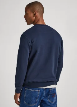 Men Pepe Jeans Unisex Printed Round Neck Sweatshirt